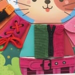 Активна дъска за основни умения - Облечи котето