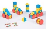 Конструктор - Магнитни кубчета и триъгълници (40 части)