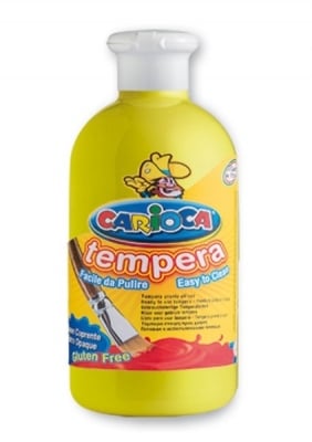 Темперни бои Carioca 1цв в тубa 500ml ЖЪЛТ
