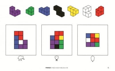Карти за работа със Сома куб модел 2