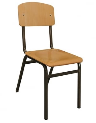 Стол класен с 2 шпросни кв. желязо, H=46см