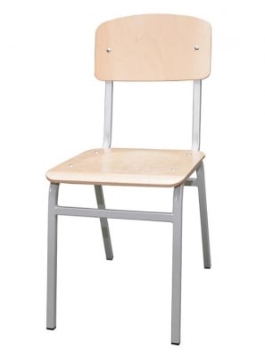 Стол класен с 2 шпросни кв. желязо, Н=42см, цв.