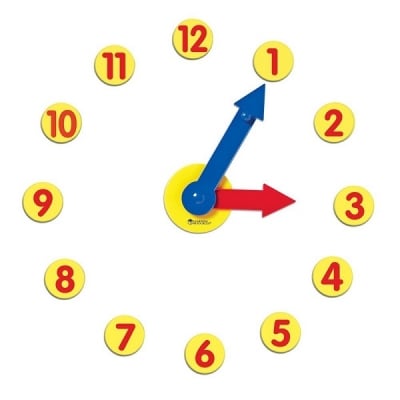 Часовник - магнитен комплект за дъска, 13части
