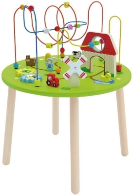 Дървена детска маса за игра