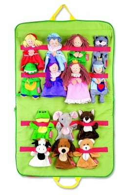 Комплект 14 кукли за ръка в чанта 1