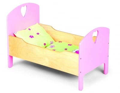 Дървено легло за  кукли