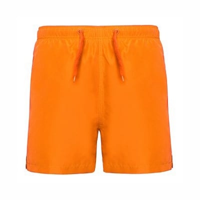 Къси панталони за плуване и спорт за 12год, оранжеви
