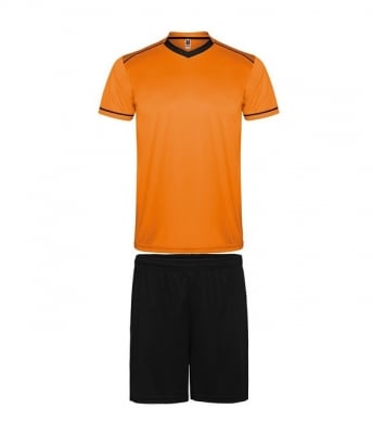 Футболен екип за 12год, оранжево-черен