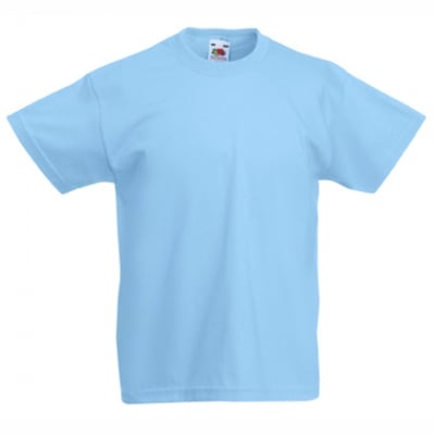 Тениска за  9-11год, ръст 140см небесно синя