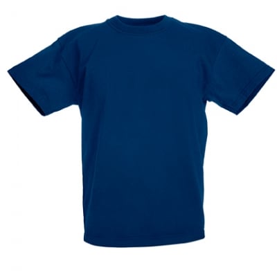 Тениска за  9-11год, ръст 140см флотско-синя