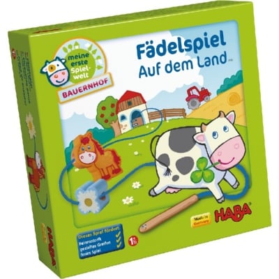 Haba Образователна игра за нанизване - Във фермата