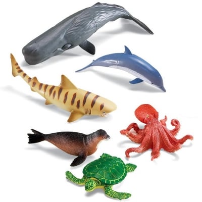 Комплект 6 Големи морски животни