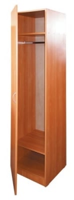 Гардероб еднокрилен 30х50 H=180см, цветен