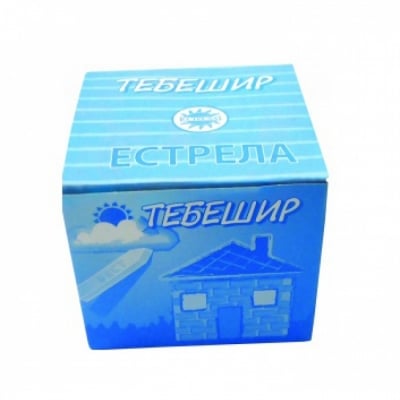 Тебешир Естрела 42бр ЦВЕТЕН