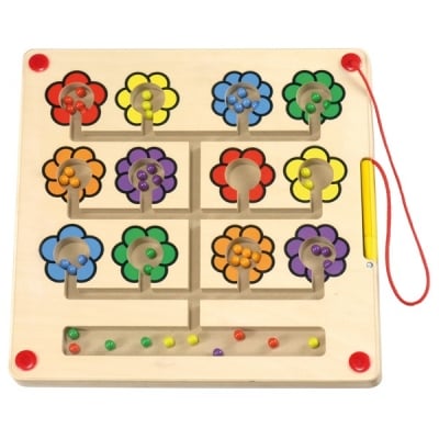Лабиринт с магнитни топчета - Цветове