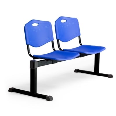 Пейка ISO Plastic с 2 места за сядане H=47см