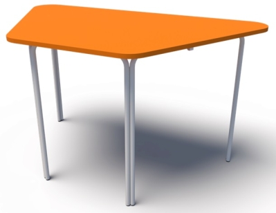 Маса трапец 128.8х68 Н=54см