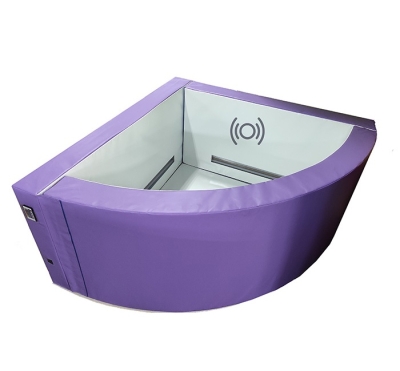 Виброакустичен ъглов басейн с вградено LED осветление