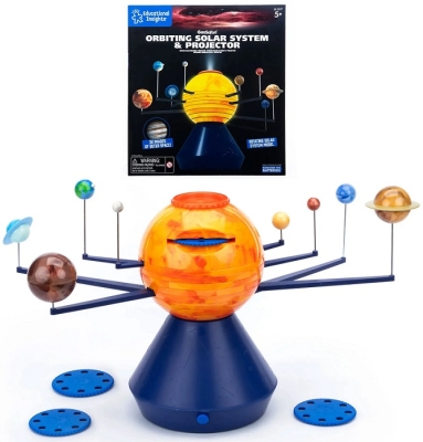 Макет Слънчева система, автоматизиран, с проектор