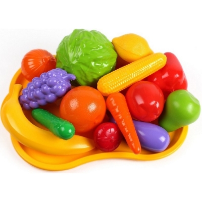 Табла с плодове и зеленчуци