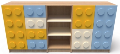 Шкаф Лего 210х52 H=100см