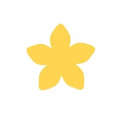Перфоратор-пънч Цвете с 5 листа (3.7см)