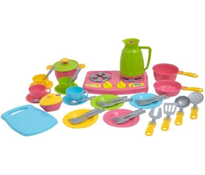 Кухненски комплект с котлон и дъска за рязане