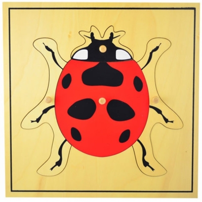 Дървен пъзел Монтесори: Калинка