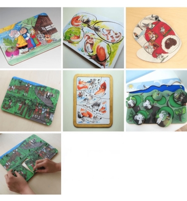 Комплект Приказни пъзели