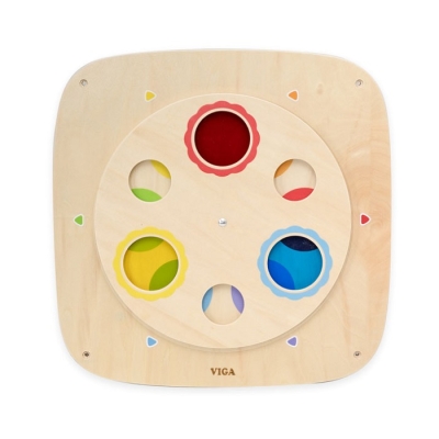 Дървен стенен панел - Смесване на цветове