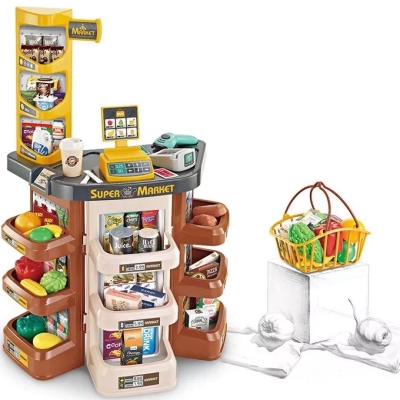 Детски супермаркет с кошница