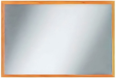 Логопедично огледало 70 х 100 см с дървена рамка