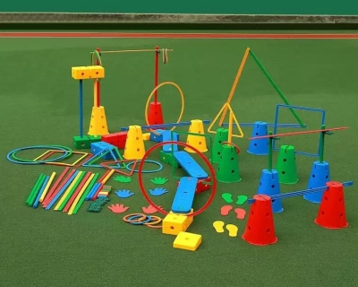 Комплект за спортни групови игри, 120 части