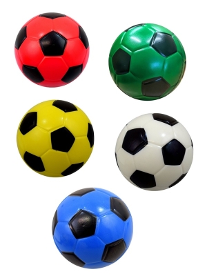 Топка за футбол от мека пяна d=15см