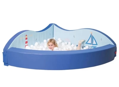 Сух ъглов басейн Океан, с 1000 топки, 155x155x220см H=55см