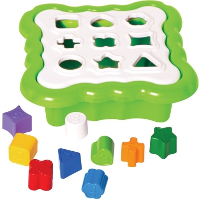 Занимателен сортер с форми 36х36х12 см