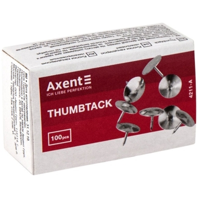 Кабари метални Axent, 100 броя