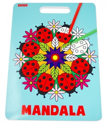 Sense Книжка за оцветяване - Мандала