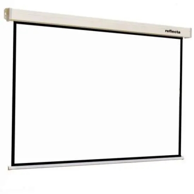 Прожекционен екран за стена Reflecta, ръчен 180х180см