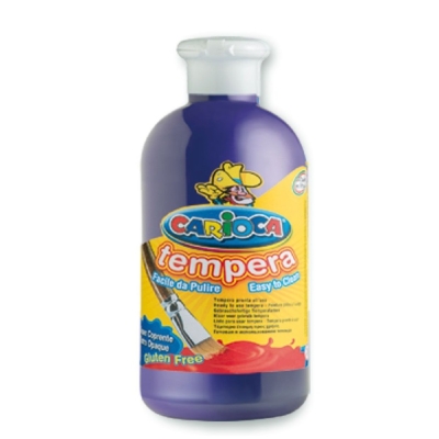 Темперни бои Carioca 1цв в тубa 500ml ЛИЛАВА