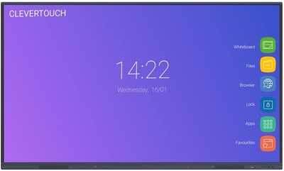 Интерактивен мулти-тъч LED дисплей Clevertouch X4 65”