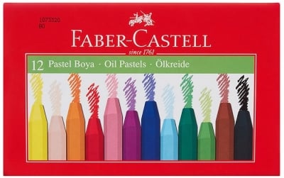 Пастели Faber-Castell маслени, 12 цвята