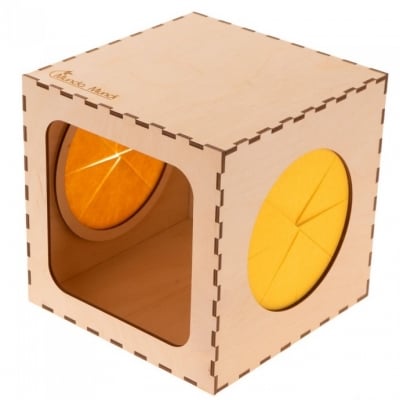 Тактилен куб (Познай предмета!)