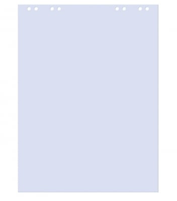 Блок за флипчарт 83 x 60 cm, 20 листа - бели