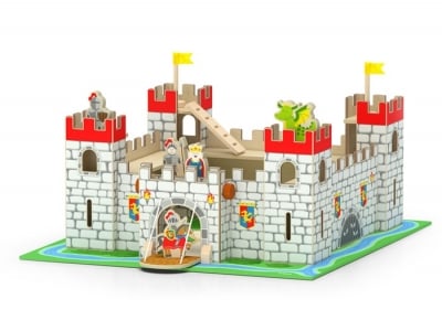 Дървен замък - игрален комплект