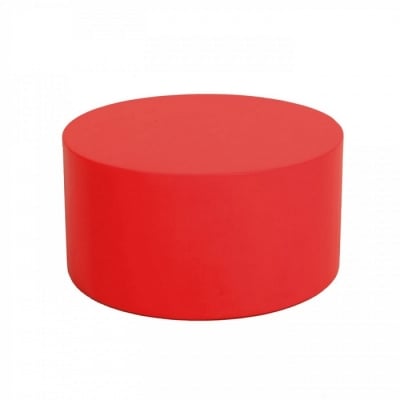 Маса от пяна, кръгла - Червена 60 х 60 х 30см