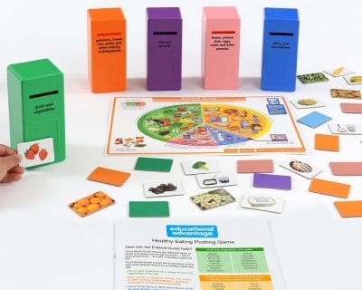 Игра за сортиране - Здравословни храни, 53 части