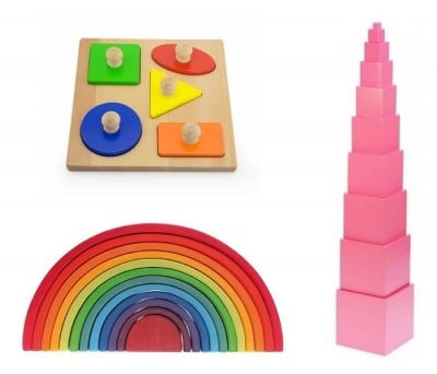 Монтесори материали