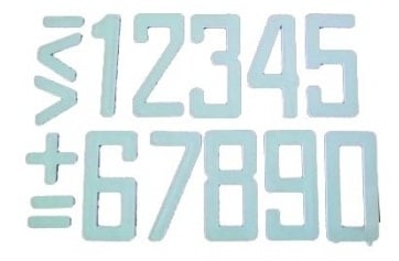 За малкия ученик - шаблони, букви, сметала и др.