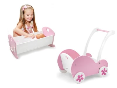 Кошари, столчета и колички за кукли